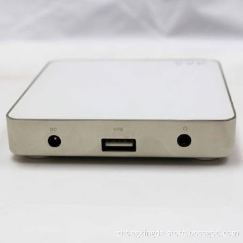 High lumen pocket projector for home entertainment, supports Wi-Fi/USB and touch control
